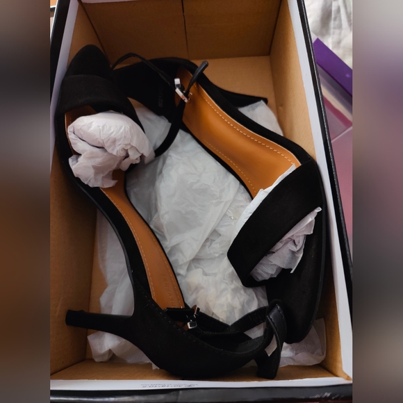 Forever 21 black heels size 9 - Picture 4 of 5